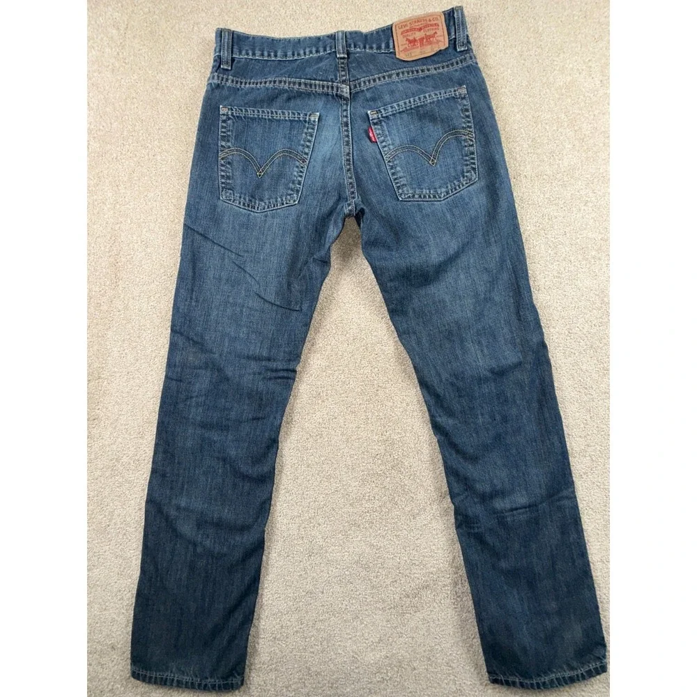 Levi's 511 Jeans Womens 14 27x27 Blue Denim Cotton All Day Comfort Skinny Leg - Picture 6 of 9